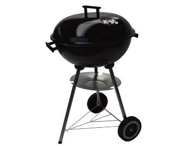 Barbecue charbon bois ovale couvercle